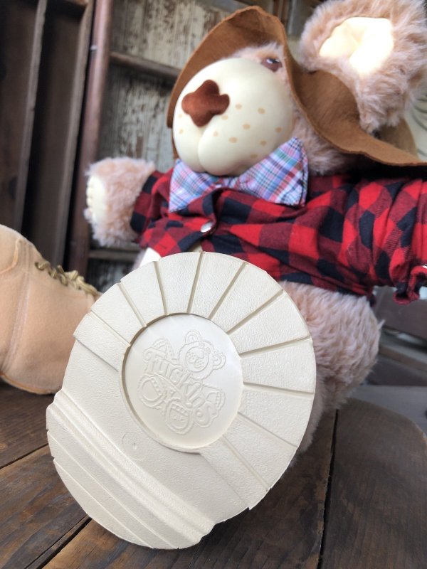 画像9: 80s Vintage Farrell Furskin Bear Plush Doll Coleco (R770) 