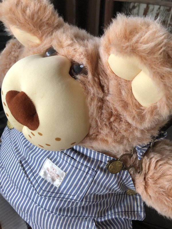 画像9: 80s Vintage Dudley Furskin Bear Plush Doll Coleco (R771) 
