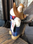 画像4: 80s Vintage Farrell Furskin Bear Mini Plush Doll Wendy's (R767) 