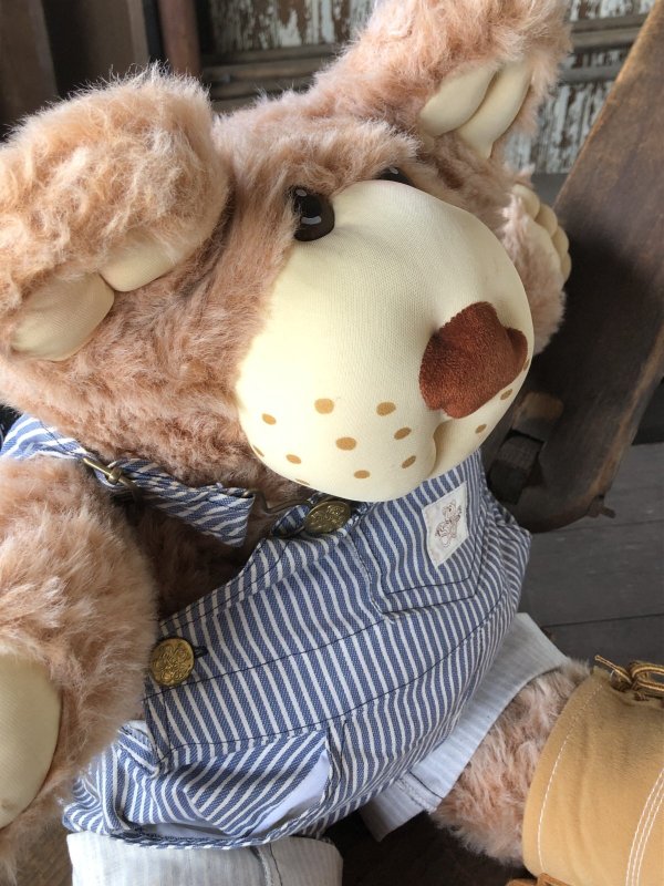 画像7: 80s Vintage Dudley Furskin Bear Plush Doll Coleco (R771) 