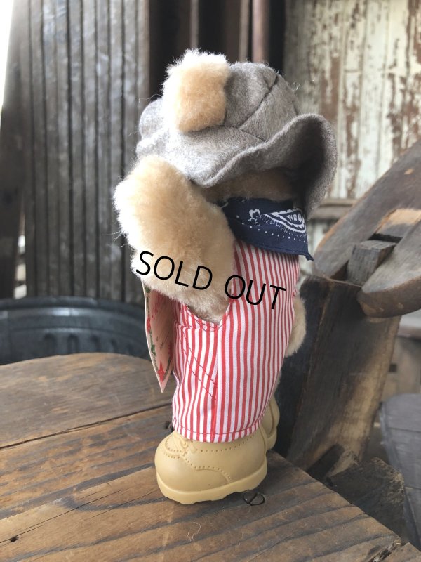 画像4: 80s Vintage Dudley Furskin Bear Mini Plush Doll Wendy's (R765) 