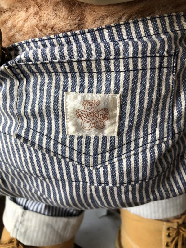 画像14: 80s Vintage Dudley Furskin Bear Plush Doll Coleco (R771) 