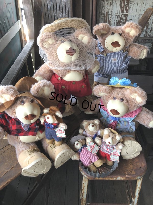 画像8: 80s Vintage Dudley Furskin Bear Mini Plush Doll Wendy's (R765) 