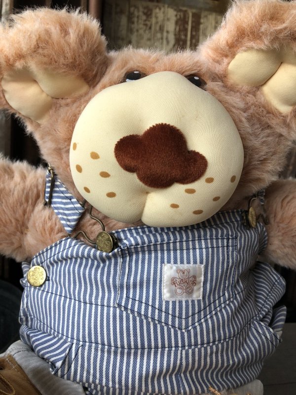 画像18: 80s Vintage Dudley Furskin Bear Plush Doll Coleco (R771) 