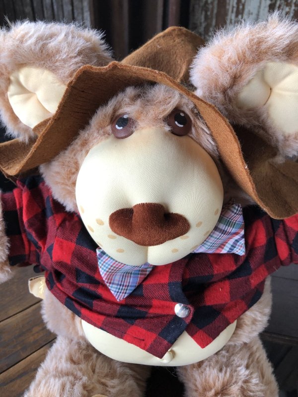 画像4: 80s Vintage Farrell Furskin Bear Plush Doll Coleco (R770) 