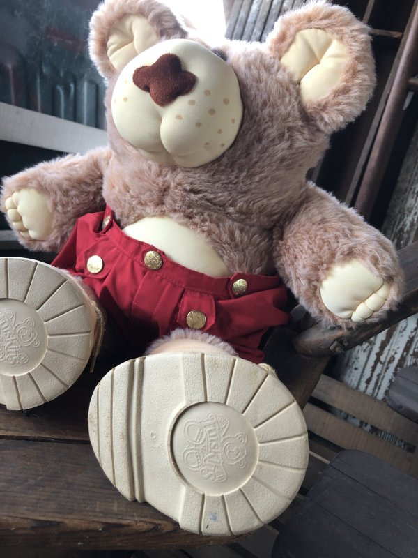 画像10: 80s Vintage Boone Furskin Bear Plush Doll Coleco (R770) 