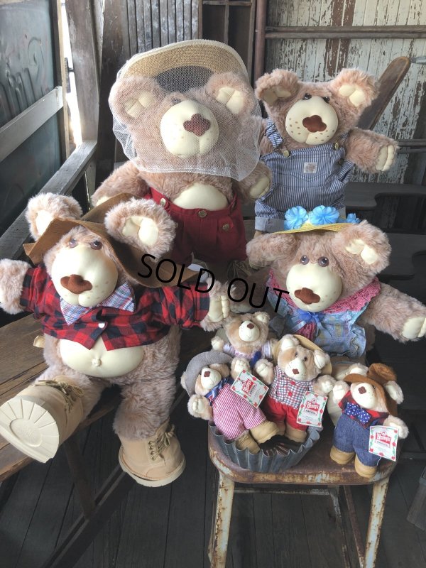 画像7: 80s Vintage Hattie Furskin Bear Mini Plush Doll Wendy's (R768) 