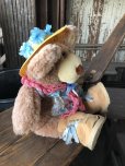 画像4: 80s Vintage Hattie Furskin Bear Plush Doll Coleco (R769) 
