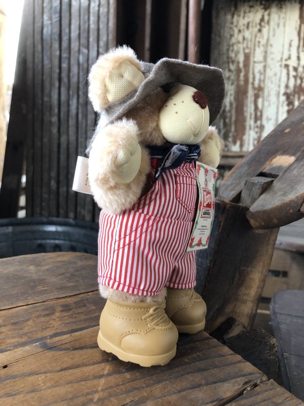 画像2: 80s Vintage Dudley Furskin Bear Mini Plush Doll Wendy's (R765) 