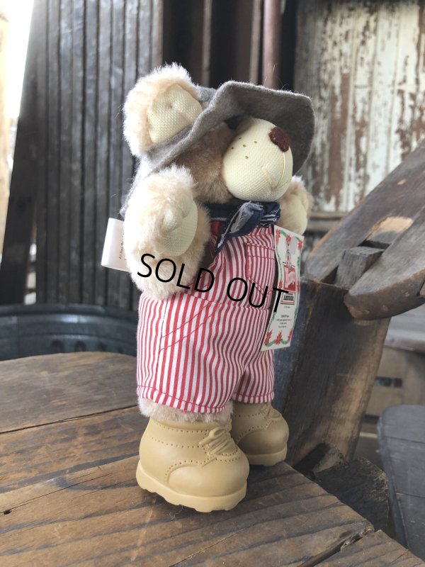画像2: 80s Vintage Dudley Furskin Bear Mini Plush Doll Wendy's (R765) 