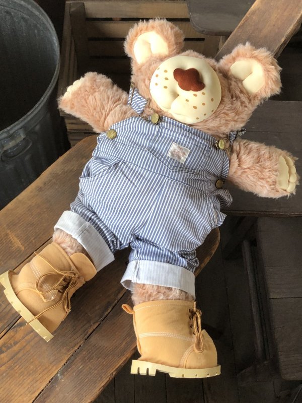 画像17: 80s Vintage Dudley Furskin Bear Plush Doll Coleco (R771) 