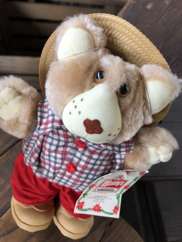 画像6: 80s Vintage Boone Furskin Bear Mini Plush Doll Wendy's (R766) 