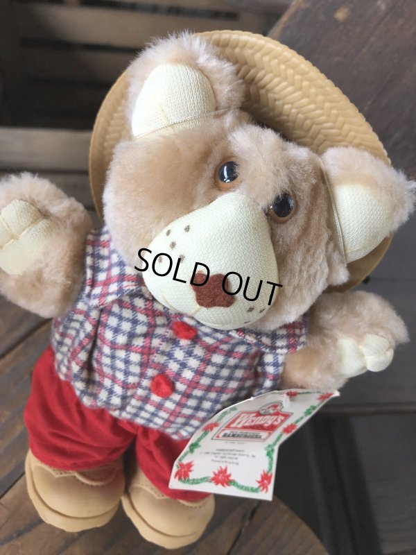 画像6: 80s Vintage Boone Furskin Bear Mini Plush Doll Wendy's (R766) 