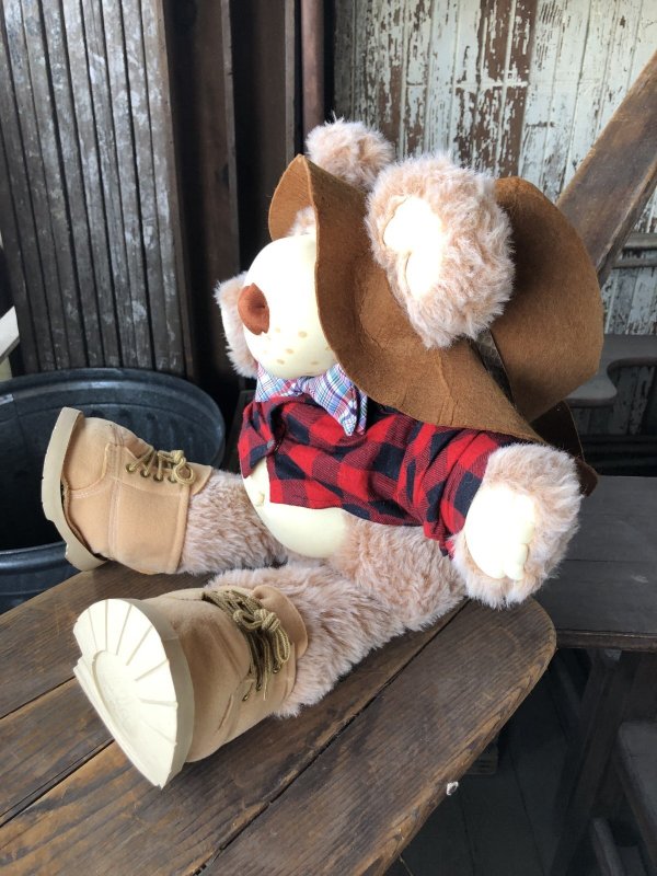 画像8: 80s Vintage Farrell Furskin Bear Plush Doll Coleco (R770) 