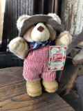80s Vintage Dudley Furskin Bear Mini Plush Doll Wendy's (R765) 