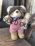 80s Vintage Dudley Furskin Bear Mini Plush Doll Wendy's (R765) 