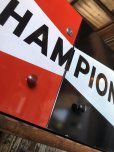 画像22: Vintage CHAMPION SPARK PLUG Service Station Advertising Metal Parts Cabinet (R772)