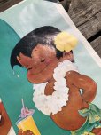 画像3: 70s Vintage Dole Kids Hawaiian Pineapple Advertising Store Display Poster (R777)