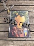 70s Vintage Dole Hawaiian Pineapple juice Advertising Store Display Poster (R778)