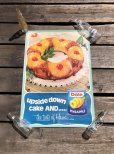 画像1: 70s Vintage Dole Hawaiian Pineapple Advertising Store Display Poster (R774) (1)