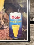 画像5: 70s Vintage Dole Hawaiian Pineapple juice Advertising Store Display Poster (R778)
