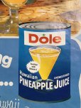 画像7: 70s Vintage Dole Hawaiian Pineapple Juice Advertising Store Display Poster (R775)