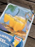 画像5: 70s Vintage Dole Hawaiian Pineapple Juice Advertising Store Display Poster (R775)