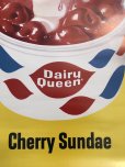 画像4: 60s Vintage Dairy Queen Cherry Sundae Advertising Store Display Poster (R779)