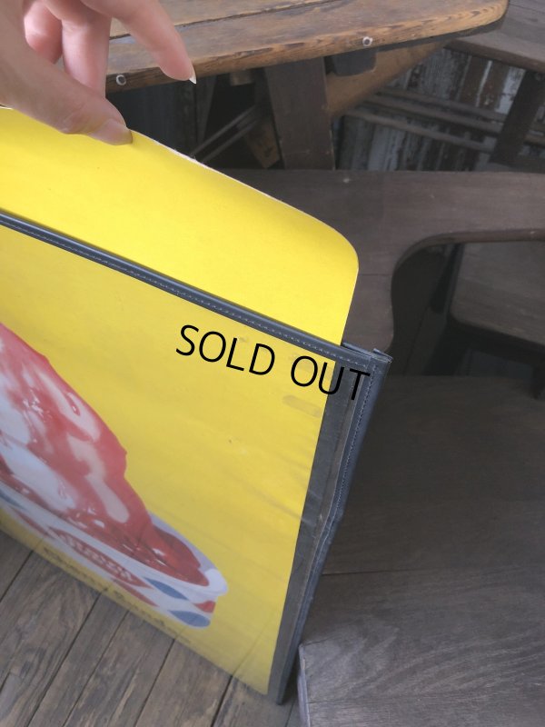 画像11: 60s Vintage Dairy Queen Cherry Sundae Advertising Store Display Poster (R779)