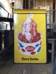画像12: 60s Vintage Dairy Queen Cherry Sundae Advertising Store Display Poster (R779)