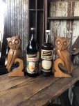 画像1: Vintage Alii Woods Genuine Monkey Pod Owl Bookend (R780)  (1)
