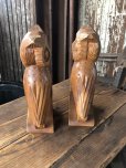 画像6: Vintage Alii Woods Genuine Monkey Pod Owl Bookend (R780) 