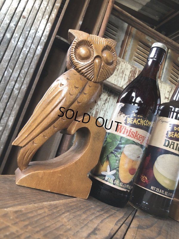 画像13: Vintage Alii Woods Genuine Monkey Pod Owl Bookend (R780)