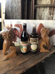 画像11: Vintage Alii Woods Genuine Monkey Pod Owl Bookend (R780) 