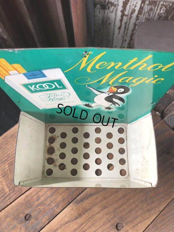 画像6: 50s Vintage KOOL Cigarettes Advertising Willie the Penguin Match Book Holder (R784)