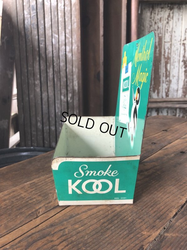 画像4: 50s Vintage KOOL Cigarettes Advertising Willie the Penguin Match Book Holder (R784)