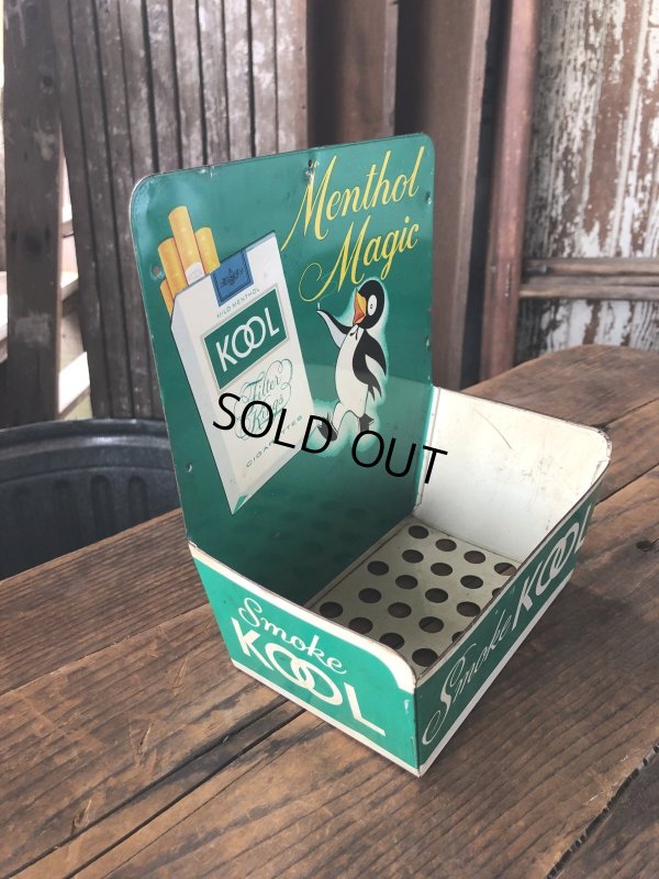 画像2: 50s Vintage KOOL Cigarettes Advertising Willie the Penguin Match Book Holder (R784)