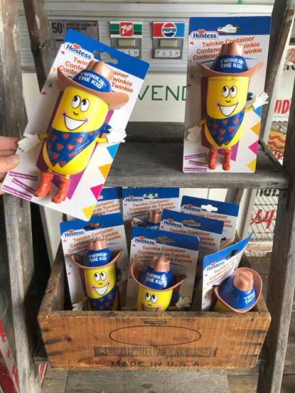 画像1: Dead Stock 00s Hostess TWINKIE THE KID Twinkle Container (R785)