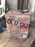 Vintage Oil Can CO-OP Bureau-Penn Motor Oil 2GL (R790)