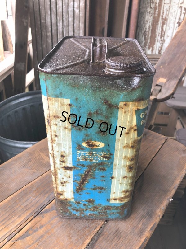 画像5: Vintage Oil Can Ford Hydraulic Oil 2GL (R789)