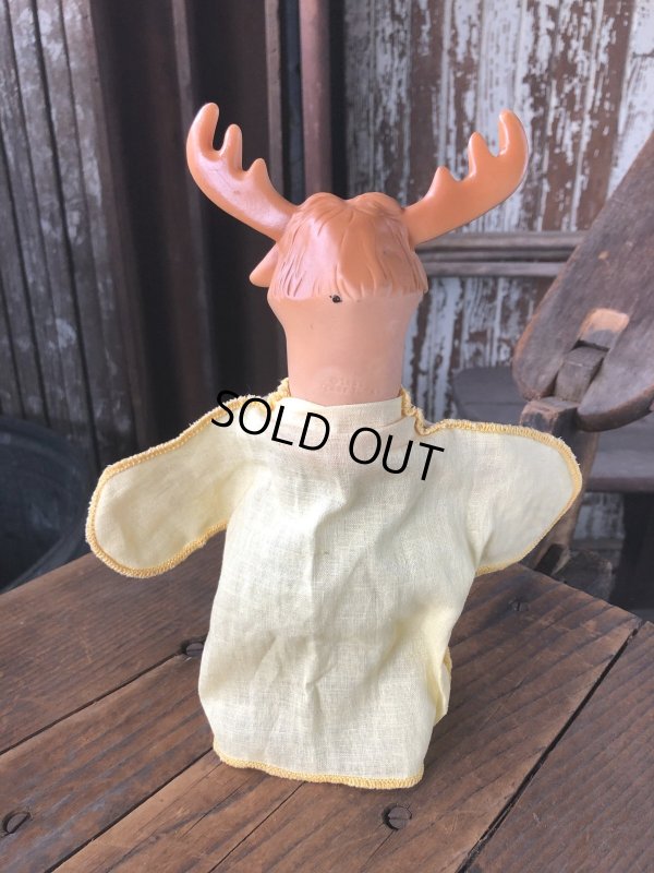 画像4: 60s Vintage Terry Toons Bullwinkle Hand Puppet (R788)