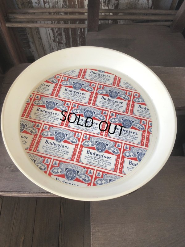 画像1: Vintage Budweiser Beer Plastic Tray (R791)