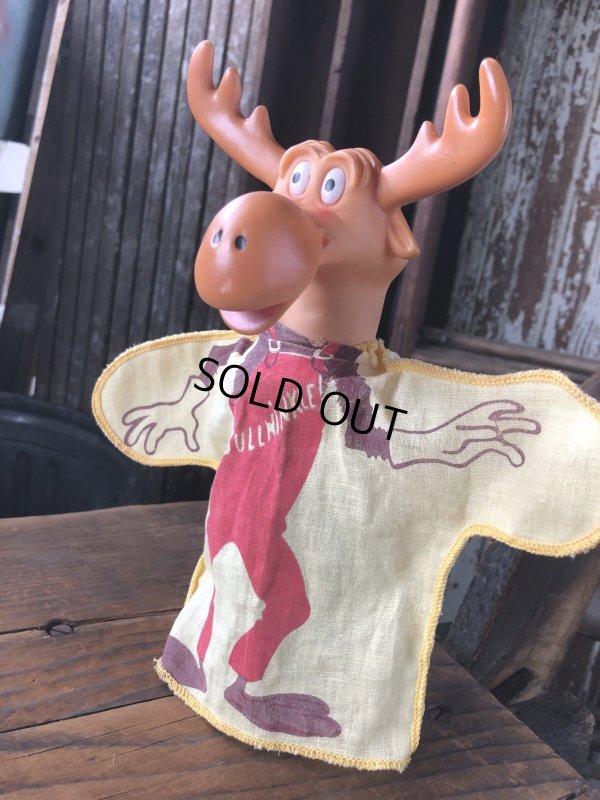 画像2: 60s Vintage Terry Toons Bullwinkle Hand Puppet (R788)