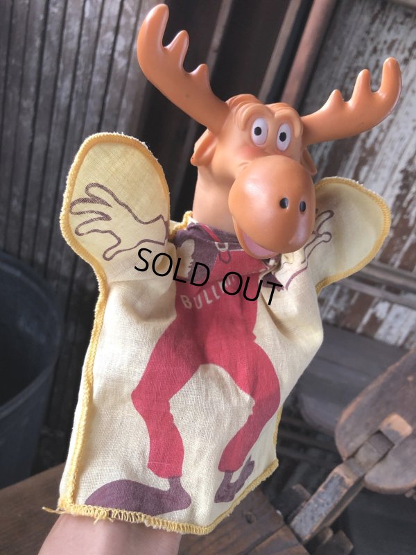 画像9: 60s Vintage Terry Toons Bullwinkle Hand Puppet (R788)