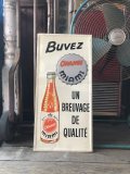 60s Vintage Orange Miami soda Advertising Embossed Store Sign (R793)