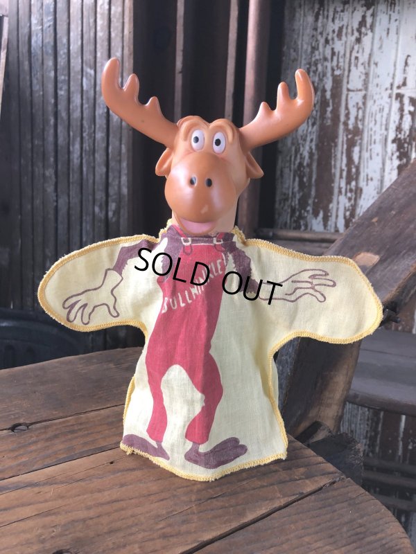 画像1: 60s Vintage Terry Toons Bullwinkle Hand Puppet (R788)
