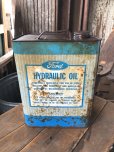 画像3: Vintage Oil Can Ford Hydraulic Oil 2GL (R789)