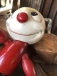 画像14: 30s Antique Cameo Doll Co. Walter Lantz Pete The Pup Wood & Composition Jointed Toy (R794)