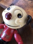 画像14: 30s Antique Cameo Doll Co. Walter Lantz Pete The Pup Wood & Composition Jointed Toy (R795)