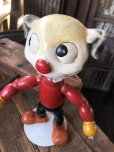 画像5: 30s Antique Cameo Doll Co. Walter Lantz Pete The Pup Wood & Composition Jointed Toy (R794)
